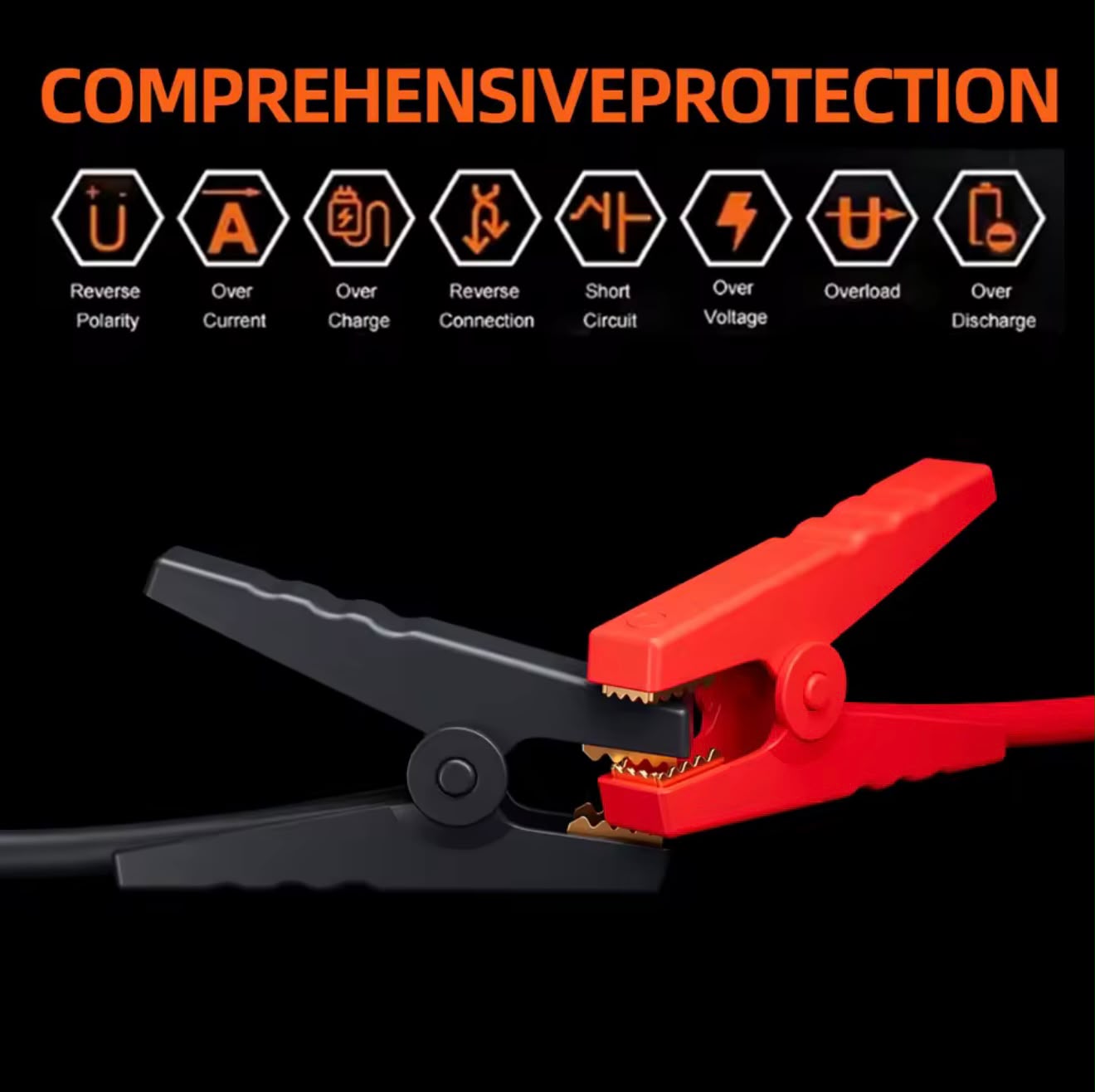 Protable Car Jump Starter & Tire Inflator