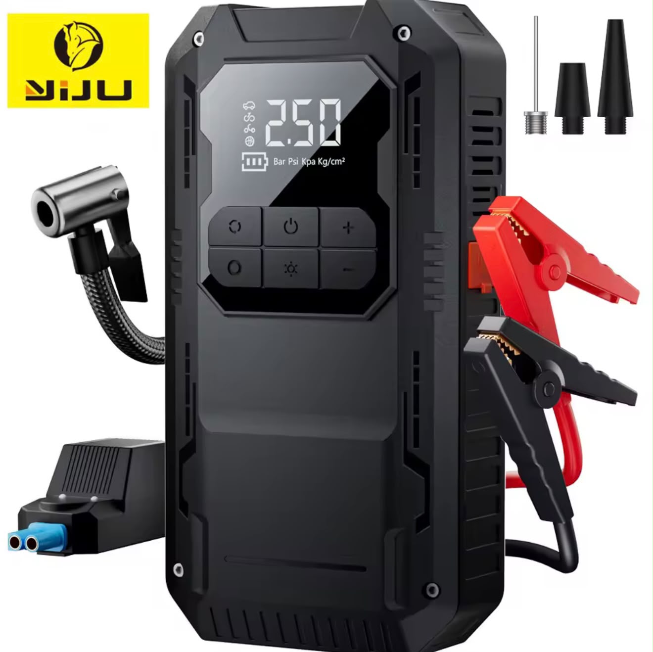Protable Car Jump Starter & Tire Inflator